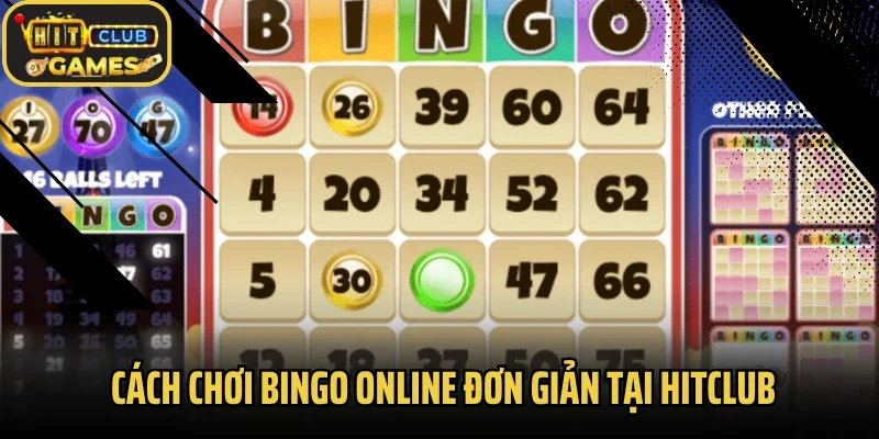 Cách chơi bingo online đơn giản tại Hitclub