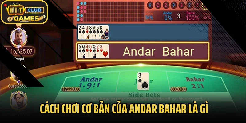 Cách chơi cơ bản của Andar Bahar là gì?